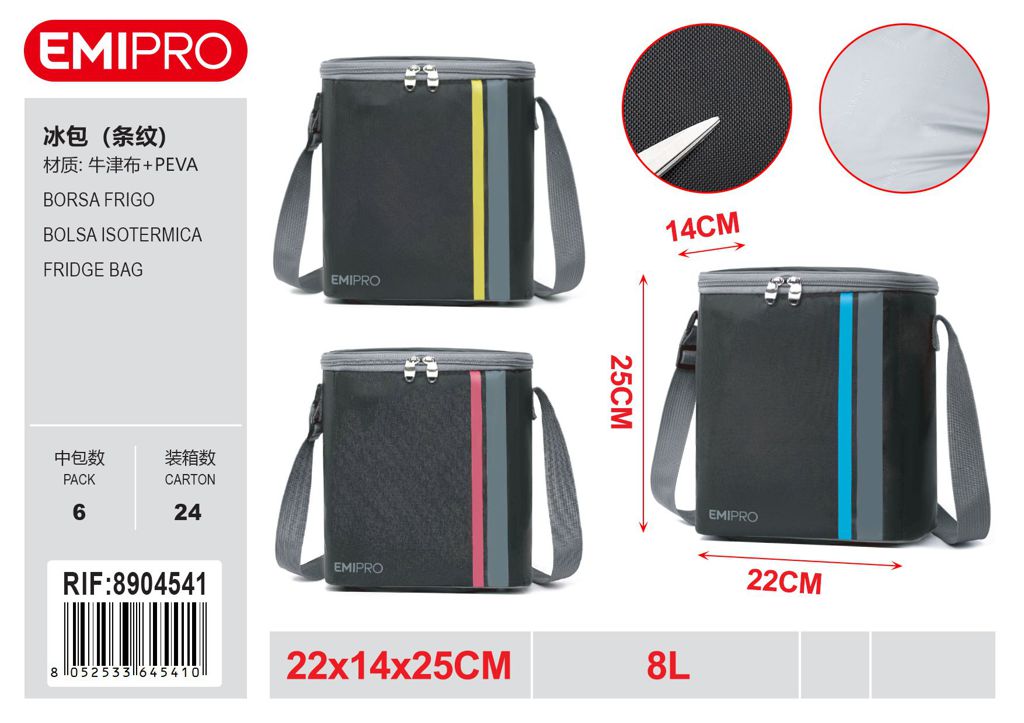 Borsa Frigo 22*14*25cm 8L