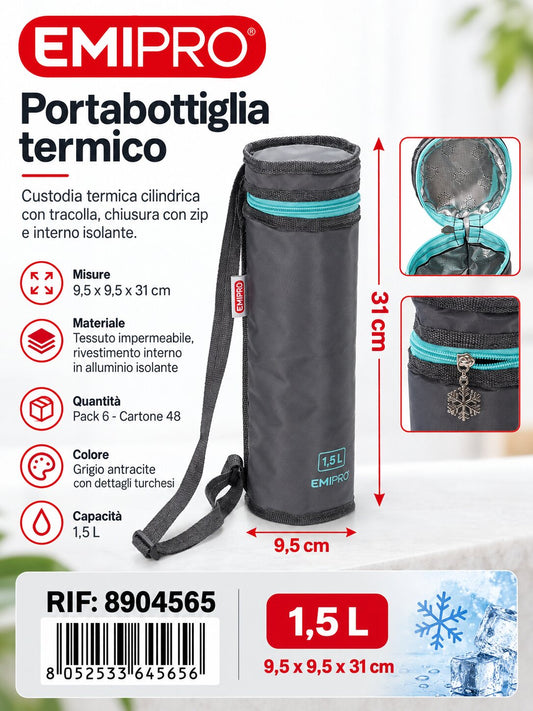 Borsa Frigo 9.5*9.5*31cm/1.5L