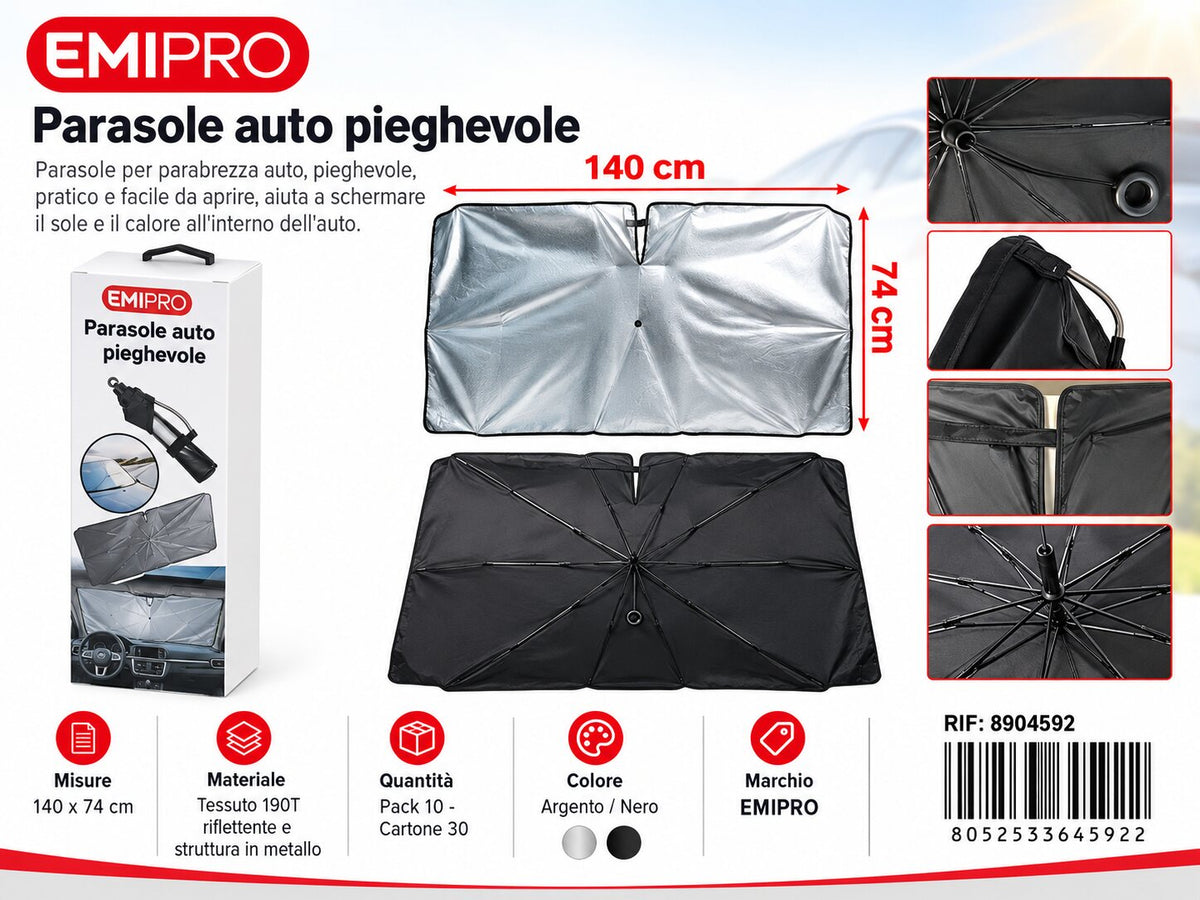 Parasole 140*74cm