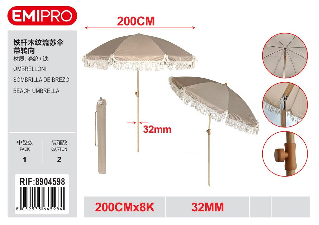 Ombrelloni 200cm*8K 32mm