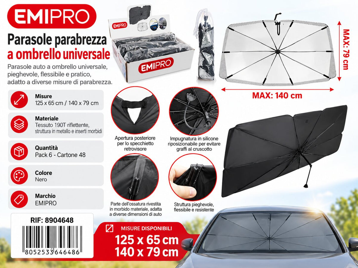Parasole 125*65cm/140*79cm