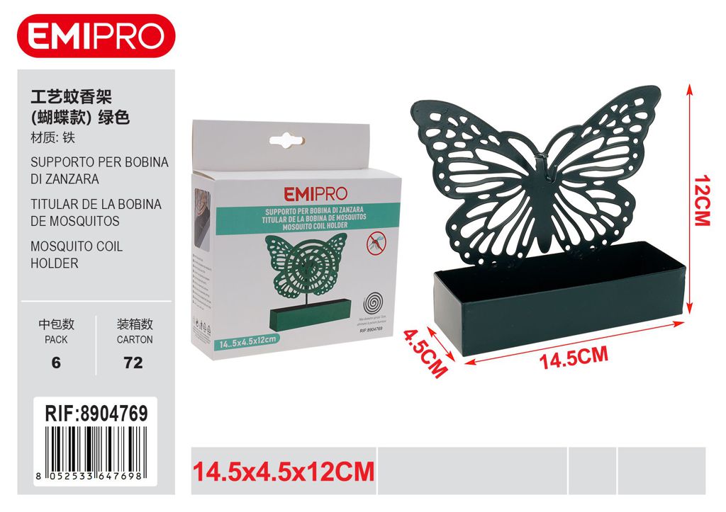 Supporto Per Bobina Di Zanzara 14.5*4.5*12cm