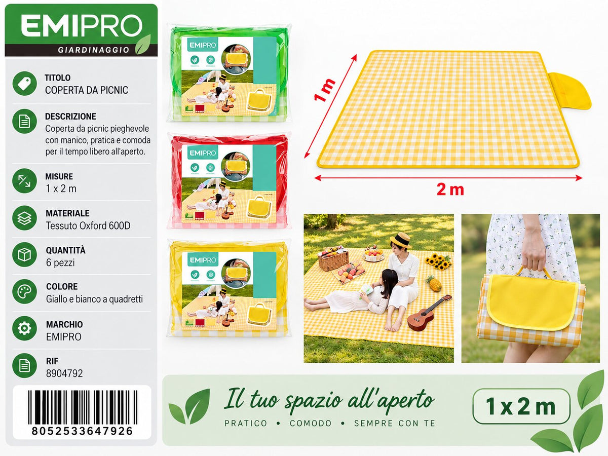Tovaglia Da Picnic 1M*2M