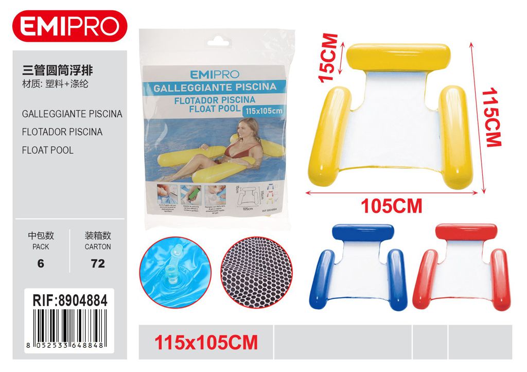 Galleggiante Piscina 105*115 cm