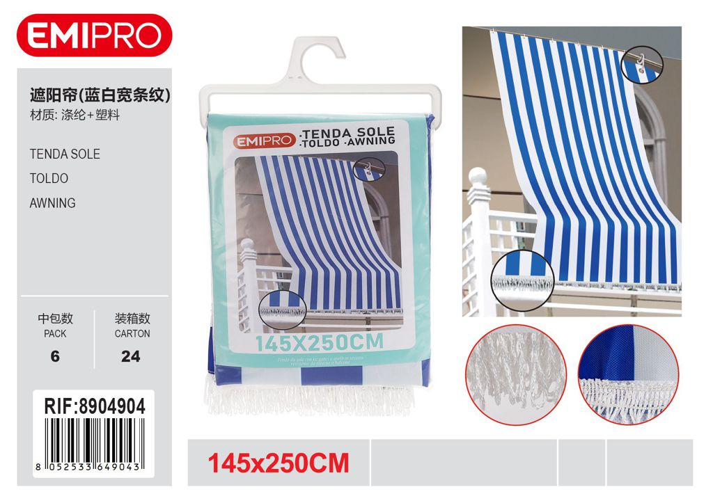 Tenda Sole 145*250cm