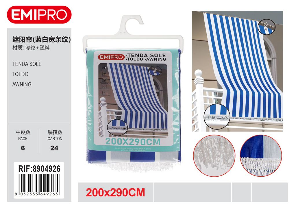 Tenda Sole 200*290cm