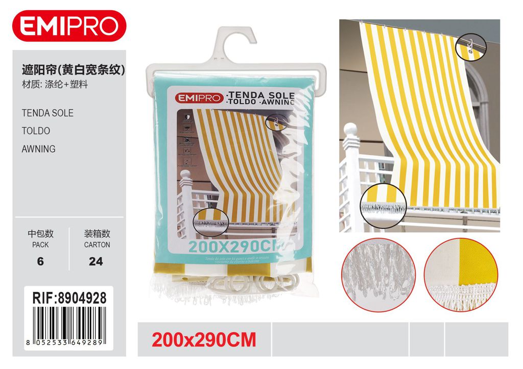 Tenda Sole 200*290cm