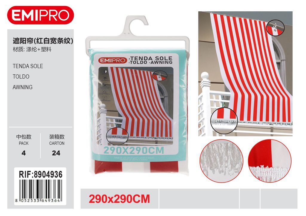 Tenda Sole 290*290cm
