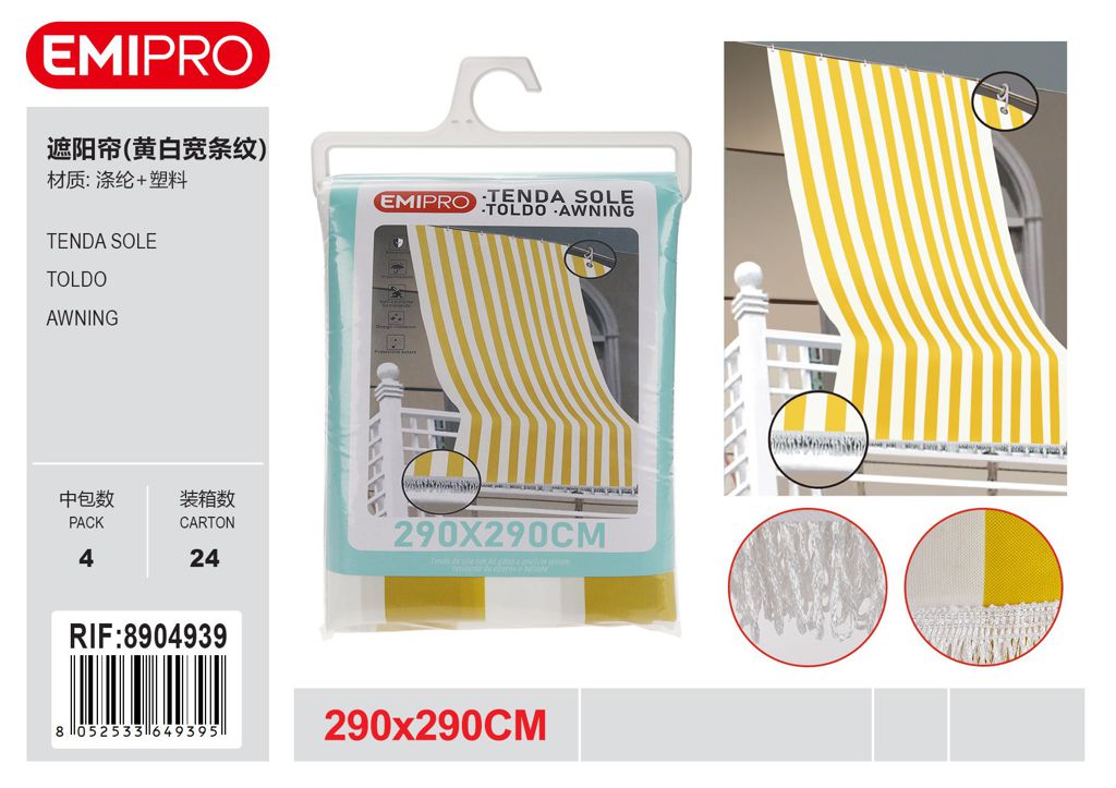 Tenda Sole 290*290cm