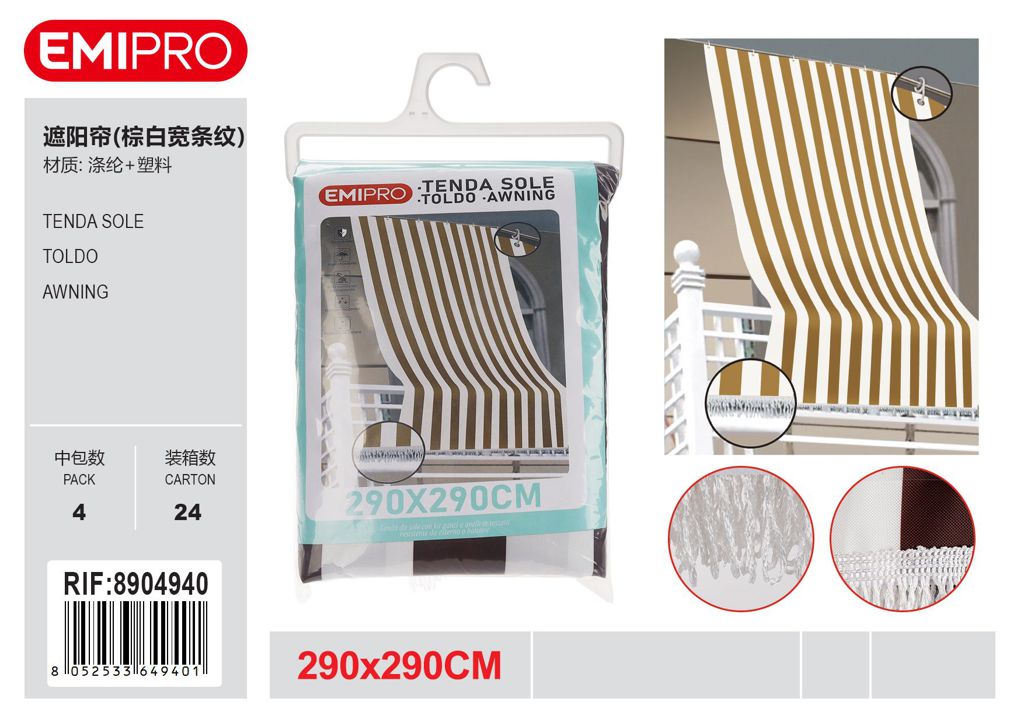 Tenda Sole 290*290cm