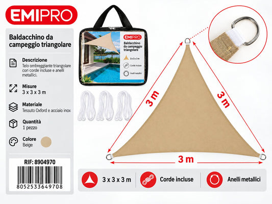 BALDACCHINO 3*3*3M