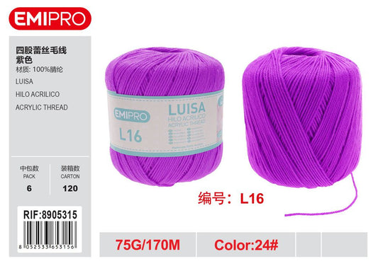 Luisa violetto 75G