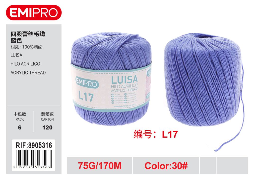 Luisa Blu 75G