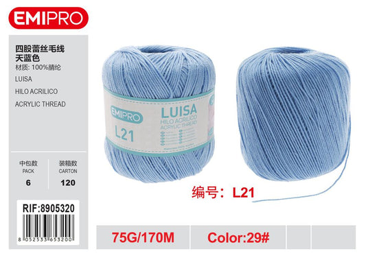 Luisa Blu Cielo 75G