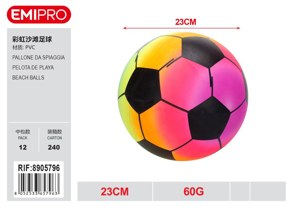 Pallone Da Spiaggia 23cm