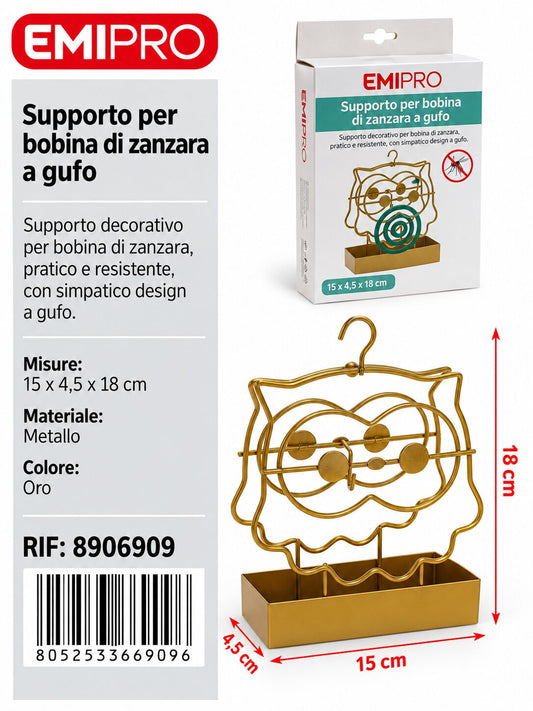 Supporto Per Bobina Di Zanzara 15*4.5*18cm