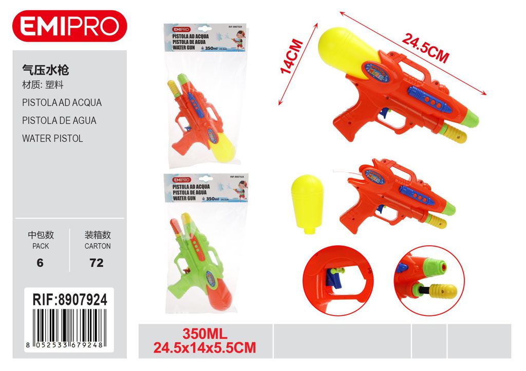 Pistola Ad Acqua 350ml 24.5*14*5.5cm