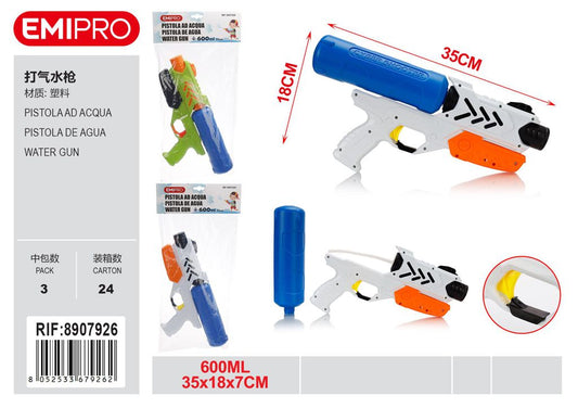 Pistola Ad Acqua 600ml 35*18*7cm