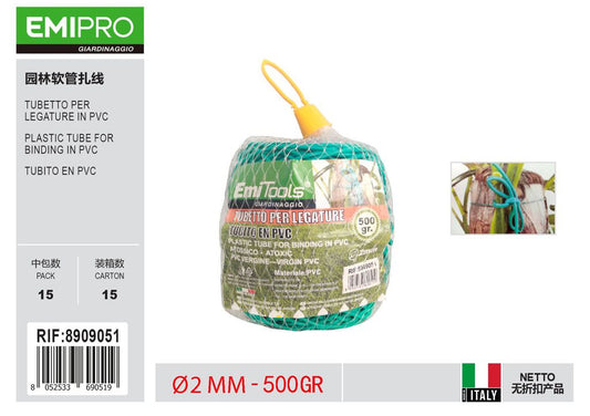 TUBETTO PER LEGATURE IN PVC 2MM 500GR