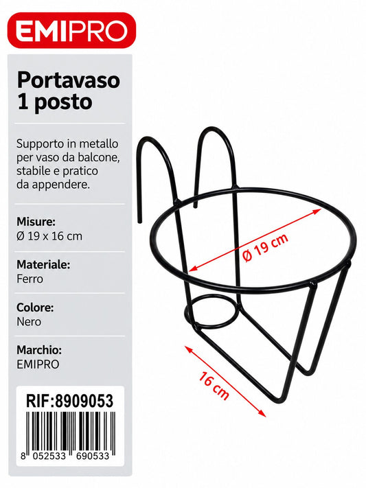 PORTAVASO 1/POSTO 16 FILO(FERRO)