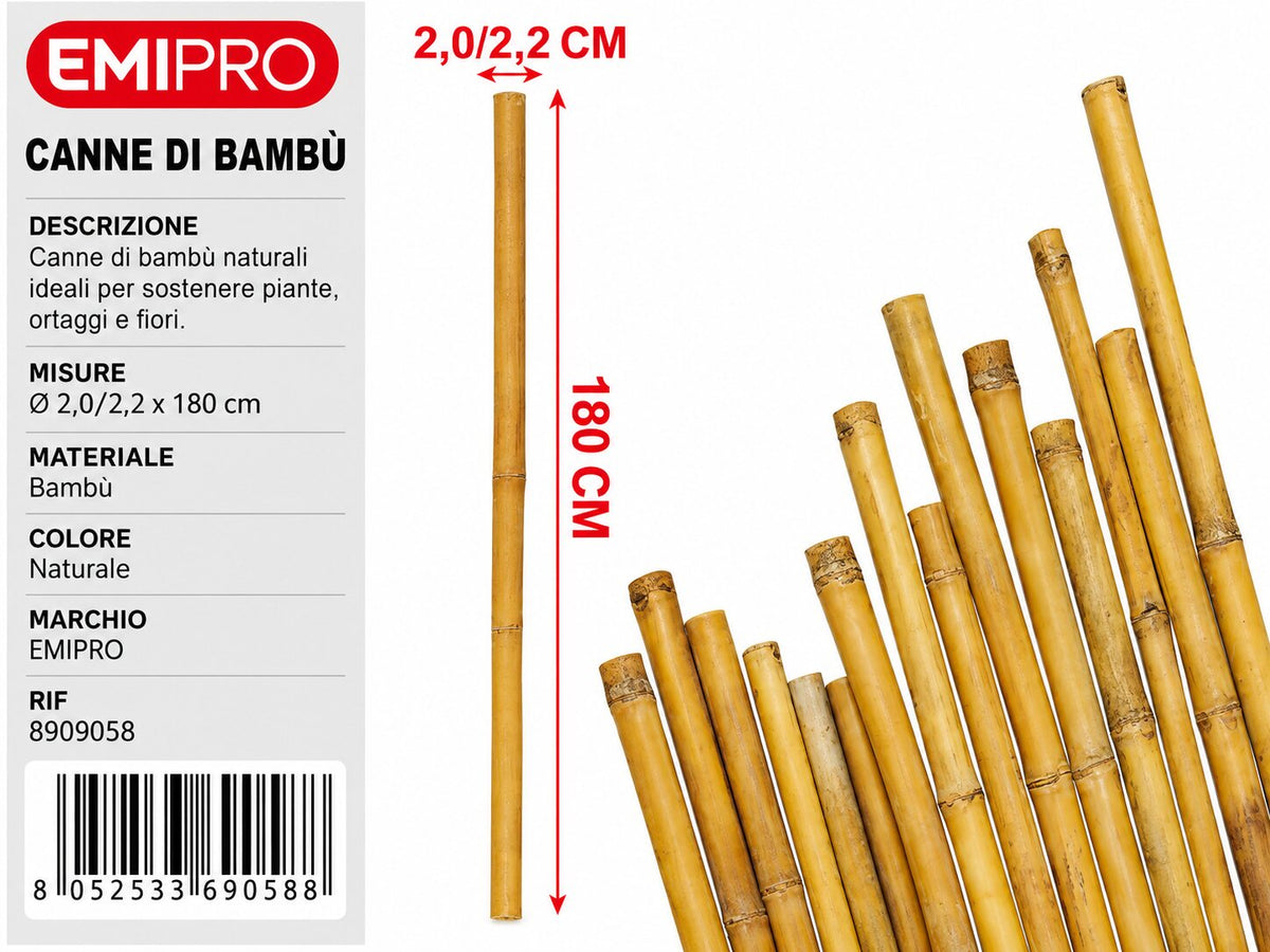 CANNA BAMBU 2.0/2.2 180CM
