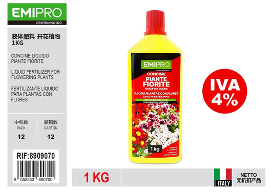 CONCIME LIQUIDO PIANTE FIORITE 1KG