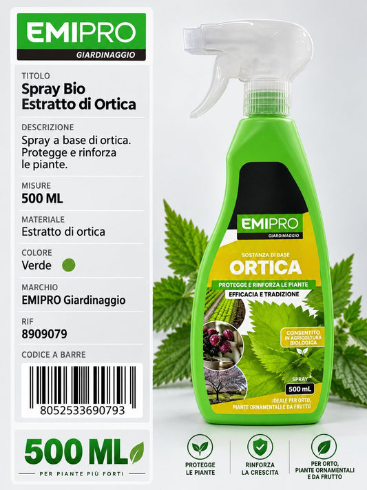SPRAY BIO ESTRATTO DI ORTICA 500ML