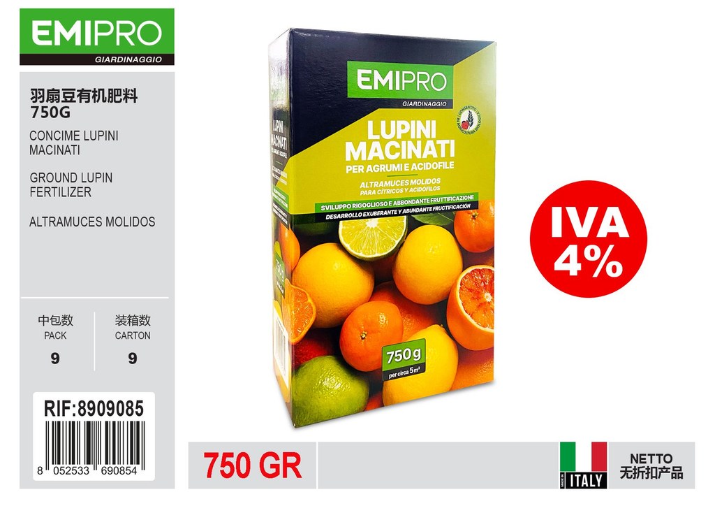 CONCIME LUPINI MACINATI