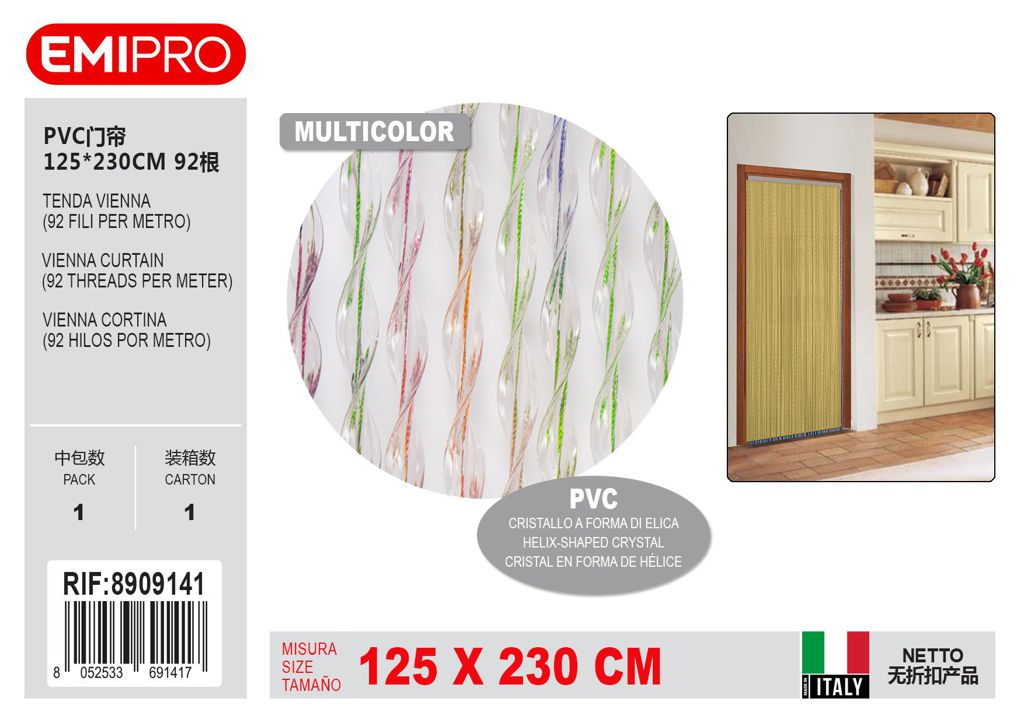 Tenda vienna cm 125X230 A 92 Ff/ml