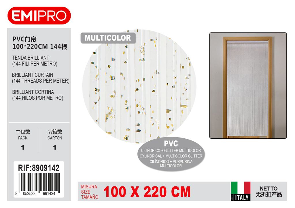 Tenda Brilliant cm 100X220 A 144 Ff/ml