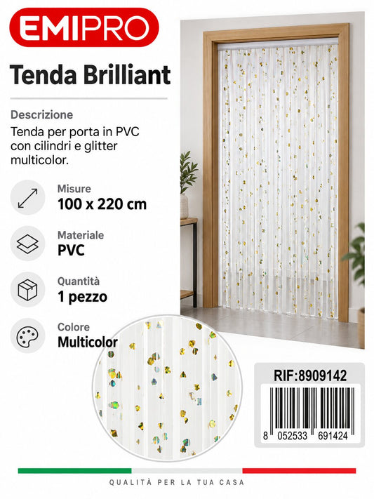 Tenda Brilliant cm 100X220 A 144 Ff/ml