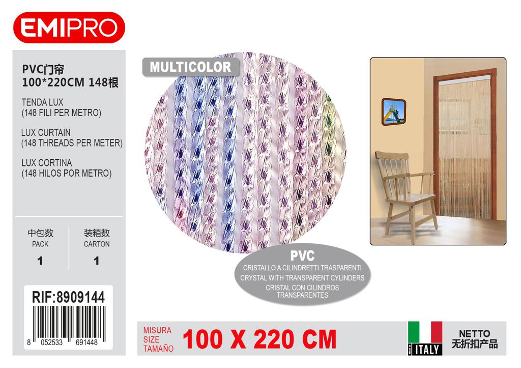 Tenda Lux cm 100X220 A 148 Ff/ml