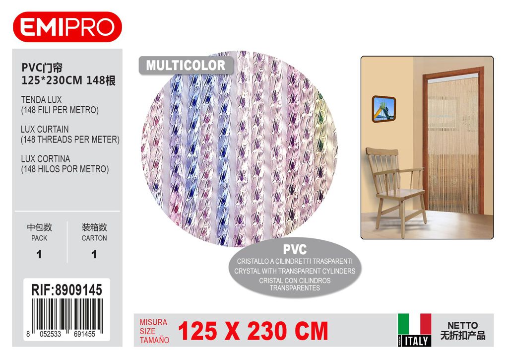 Tenda Lux cm 125X230 A 148 Ff/ml