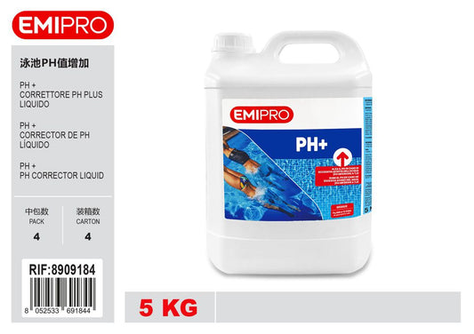 Ph Piu - Correttore Ph Plus 5 kg Liquido