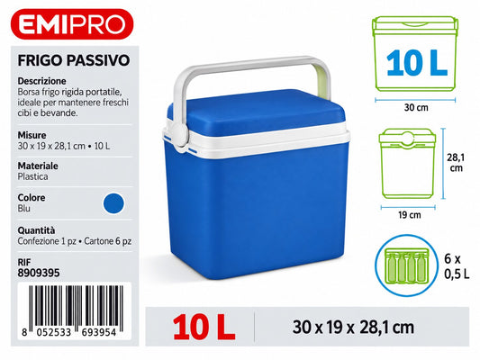 Frigo Passivo 10L Blu