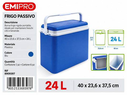 Frigo Passivo 24L Blu