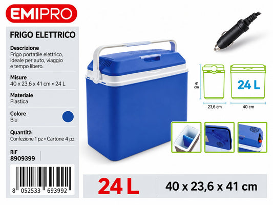 Frigo Elettrico 24L Blu