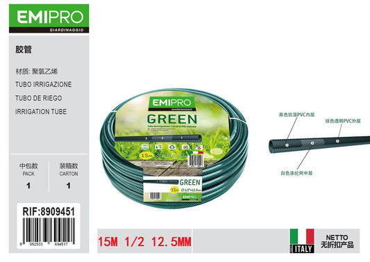 TUBO IRRIGAZIONE 1/2 M.15