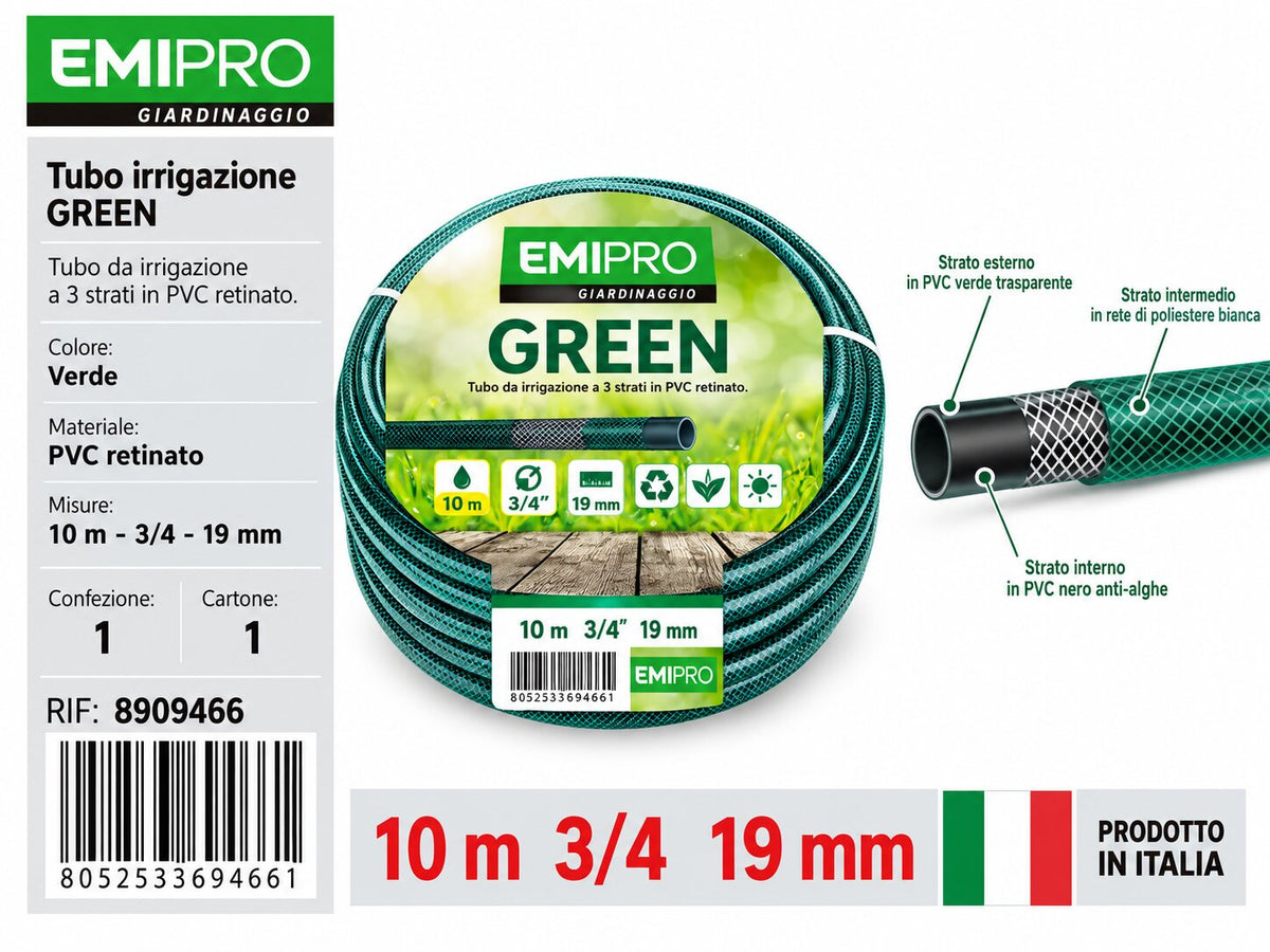 TUBO IRRIGAZIONE 3/4 M.10