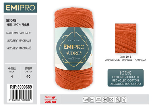 Filati Audrey Arancione 205M 250G