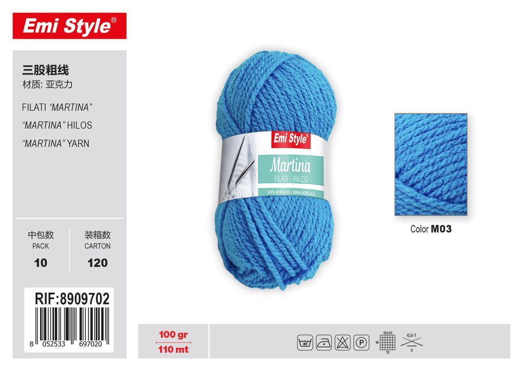 M03 Filati Martina 100G