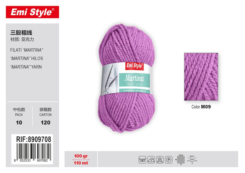 M09 Filati Martina 100G