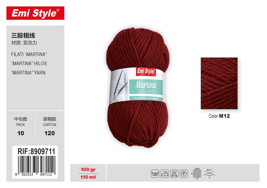 M12 Filati Martina 100G