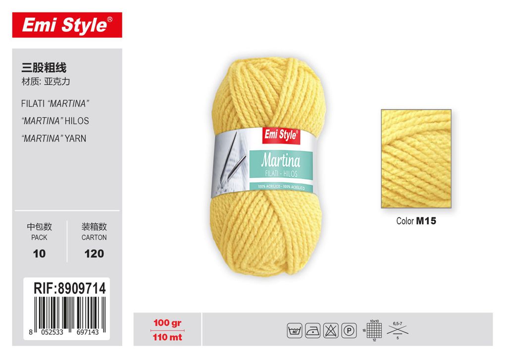M15 Filati Martina 100G