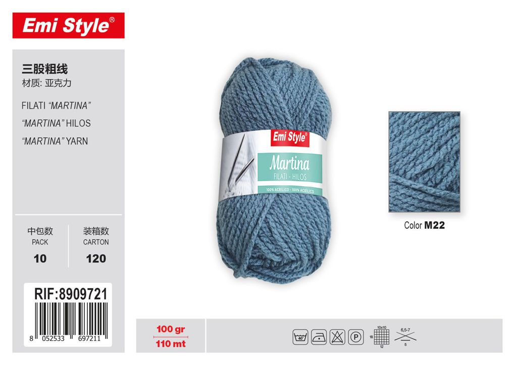 M22 Filati Martina 100G