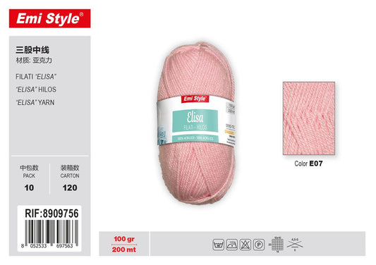 E07 Filati Elisa 100G