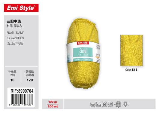 E15 Filati Elisa 100G