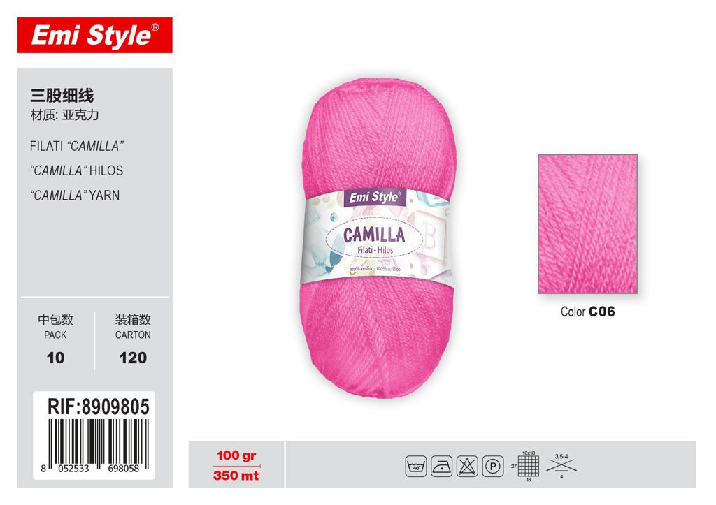 C06 Filati Camilla 100G