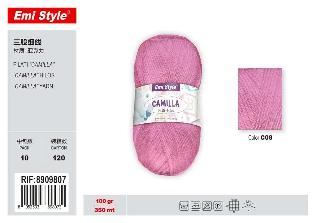 C08 Filati Camilla 100G