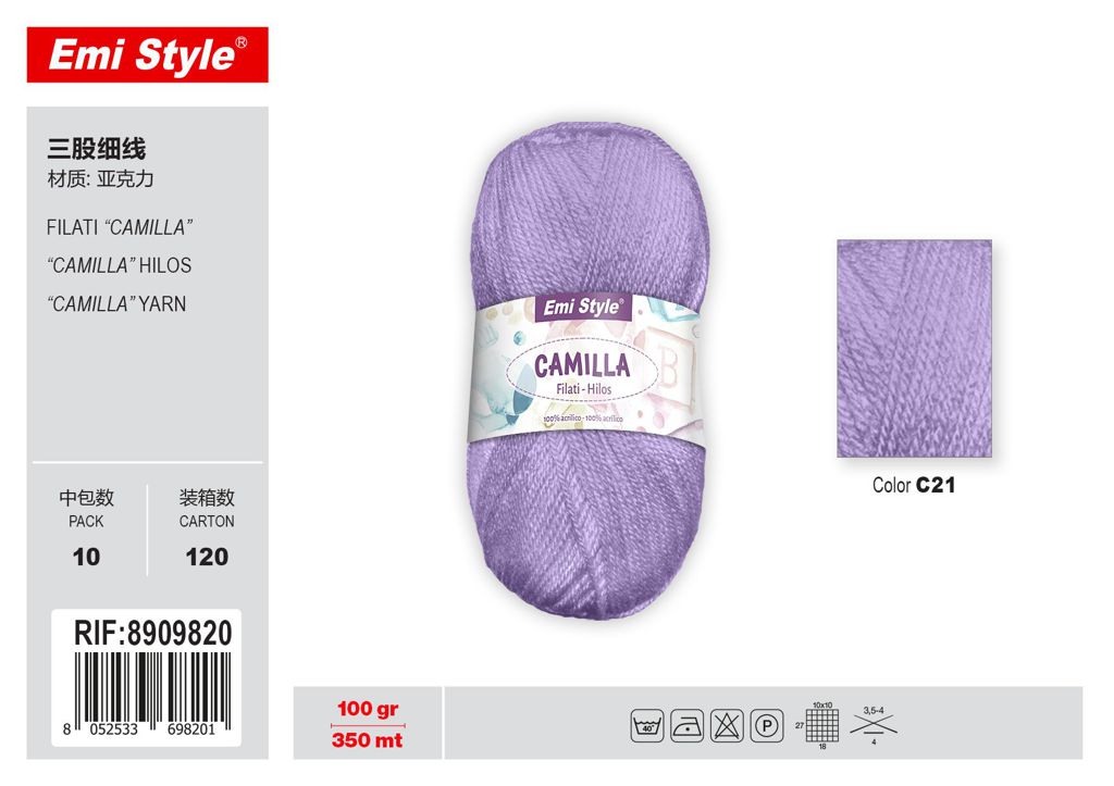 C21 Filati Camilla 100G